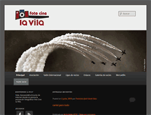 Tablet Screenshot of fotocinelavila.com